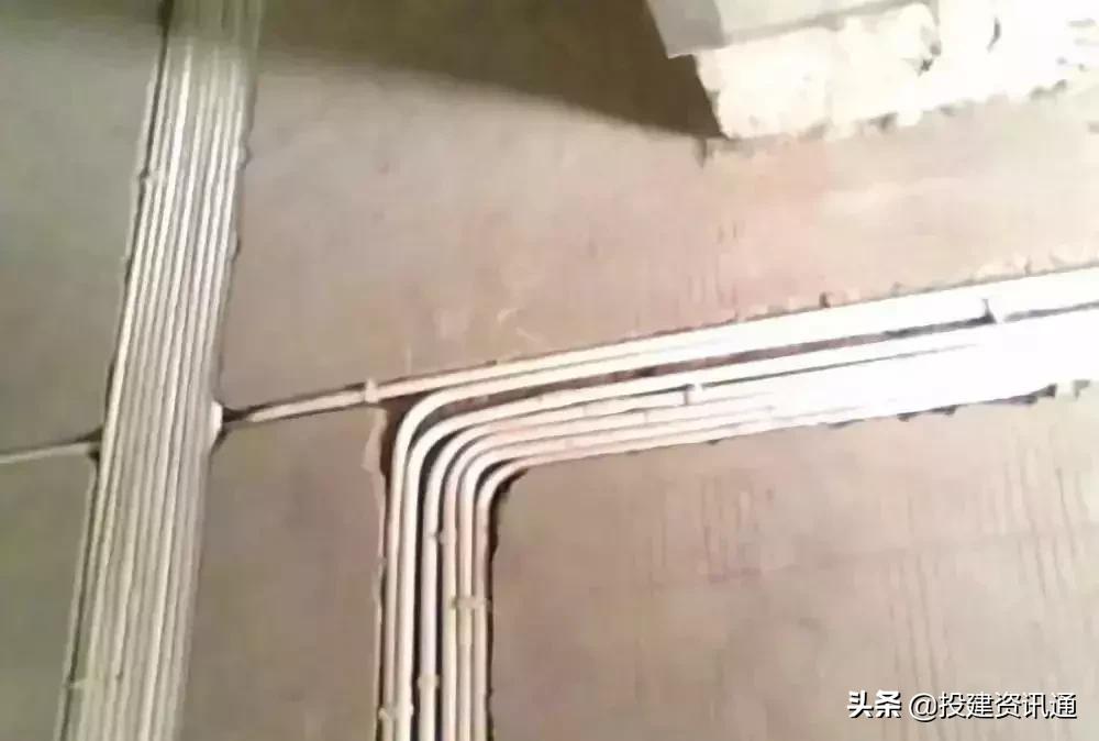 农村水电明线安装完整过程,水电走顶安装完整过程