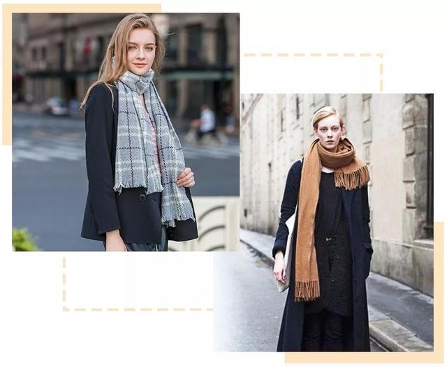 围巾的7种系法,围巾的七种系法每天不重样