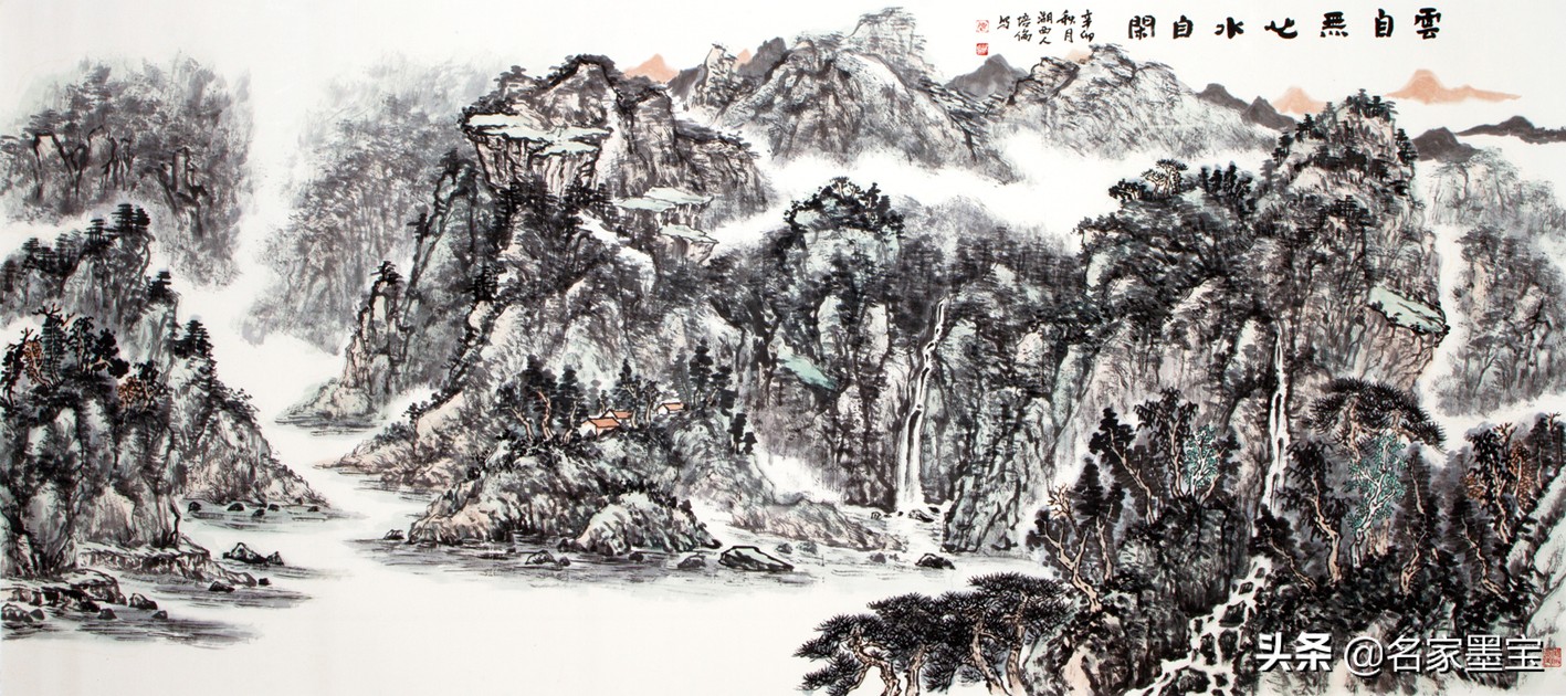 著名画家陈培伦的山水情怀