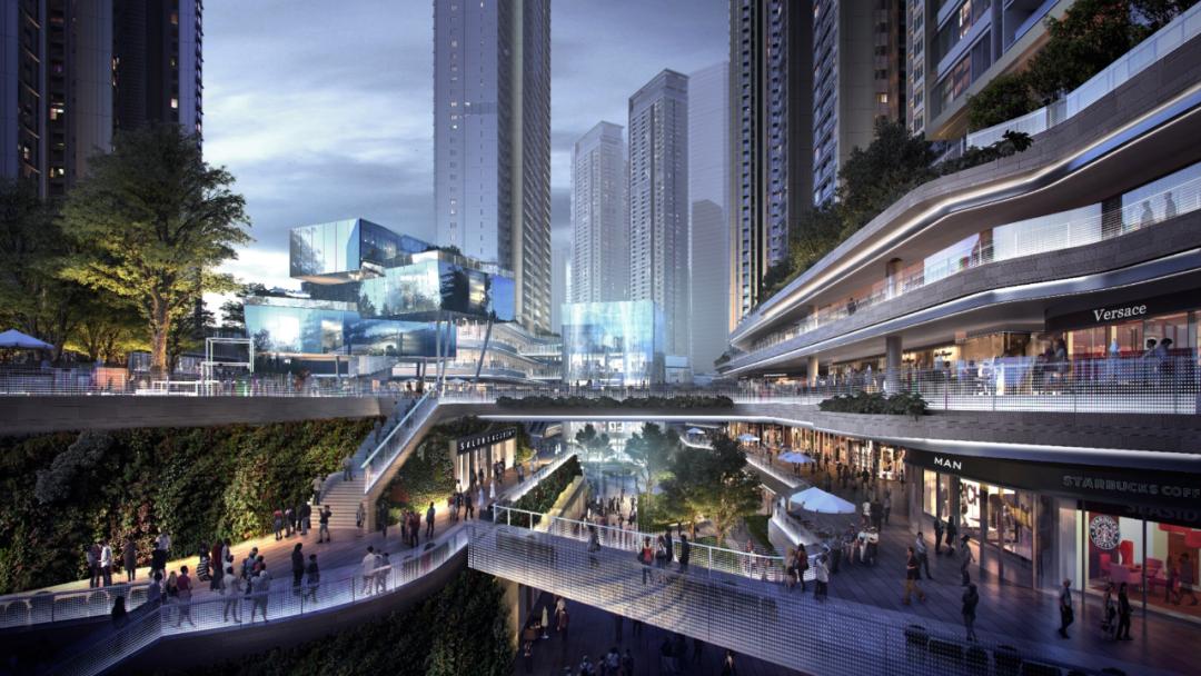 深圳城市标杆购物中心,深圳未来商业购物中心