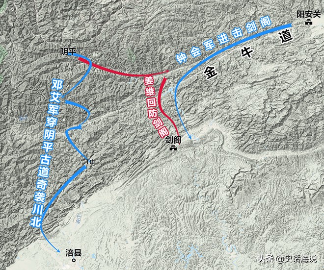 姜维坑杀魏将,姜维屯兵沓中导致灭亡