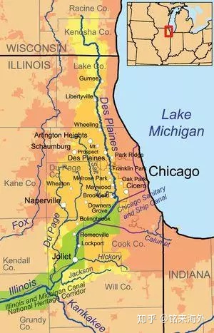 美国城市综合实力排行,美国七大一线城市