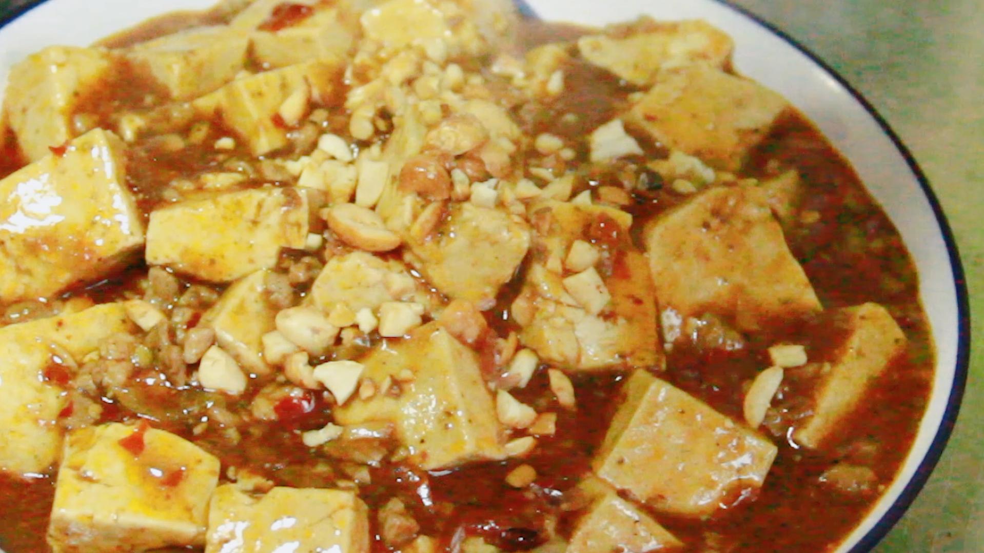 大厨教做菜招牌菜麻婆豆腐,粤菜麻婆豆腐做法特色招牌菜