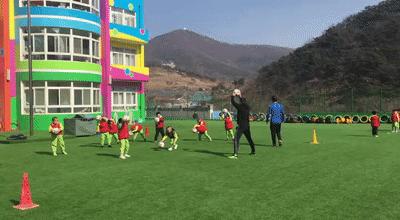 足球青训第一堂课如何训练,青训日记