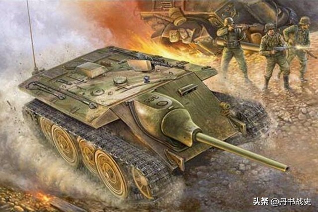 二战德国半履带歼击车,德国二战e-25歼击车有过实战吗