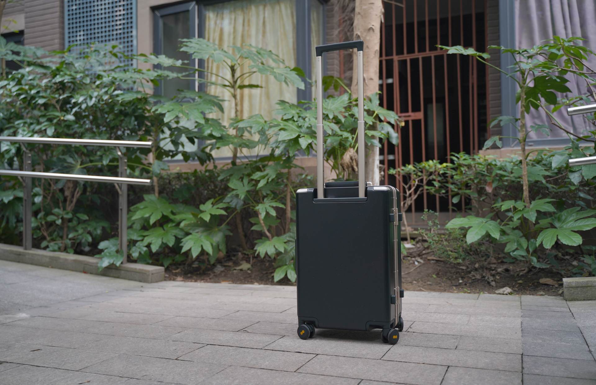 地平线8号power墨绿色,地平线8号行李箱真实测评经典款