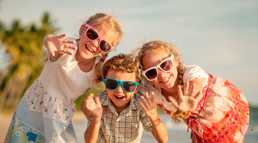 儿童节小孩变装,潮流小孩变身