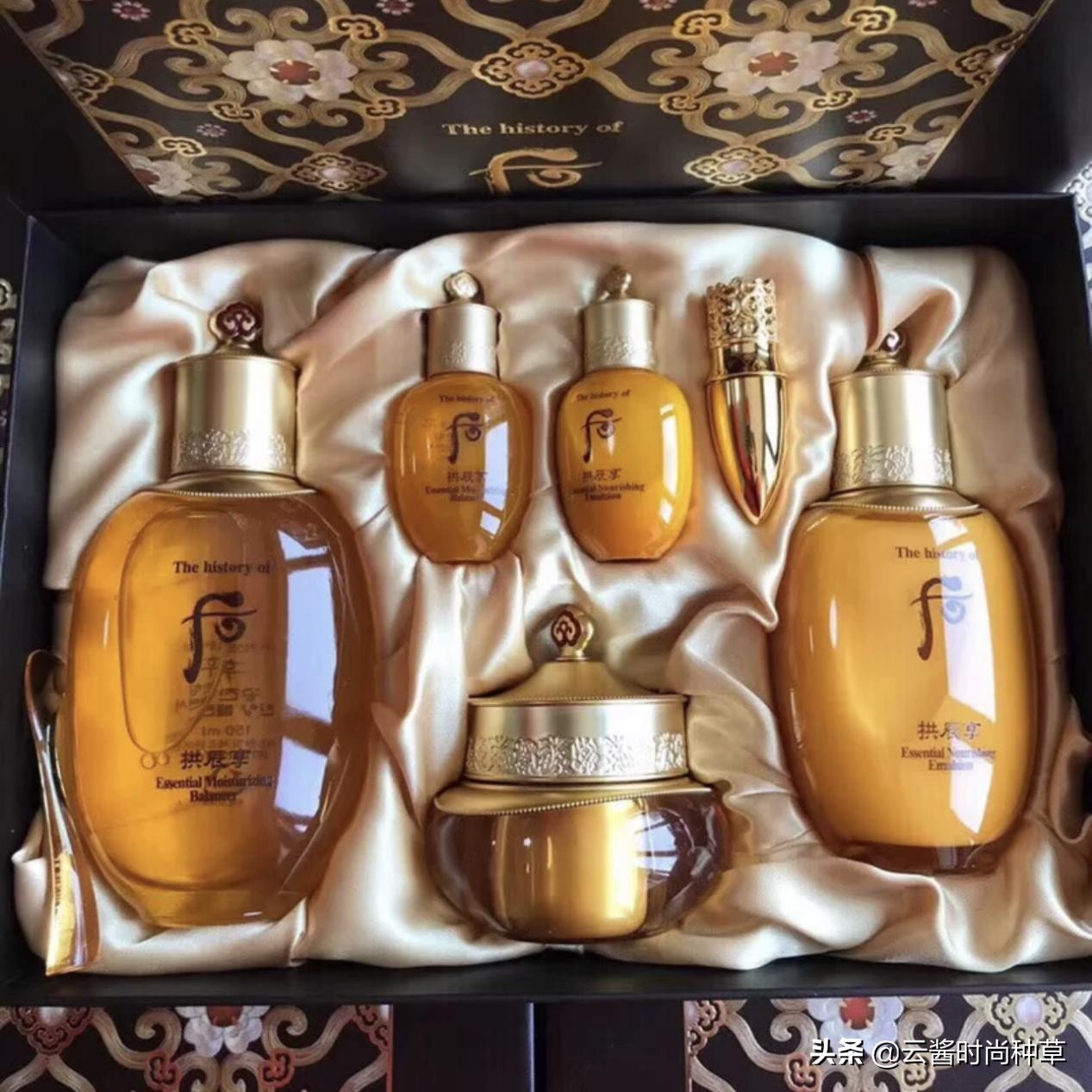 水乳黑榜大牌,雪花秀保湿水乳套装排行榜前十名