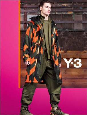 adidasy-3暗黑系山本耀司,阿迪y-3联名
