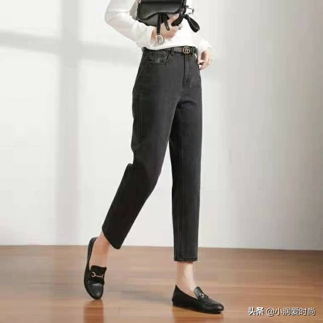 宽松牛仔裤怎么挑版型显瘦,宽松显瘦牛仔裤大小怎么选