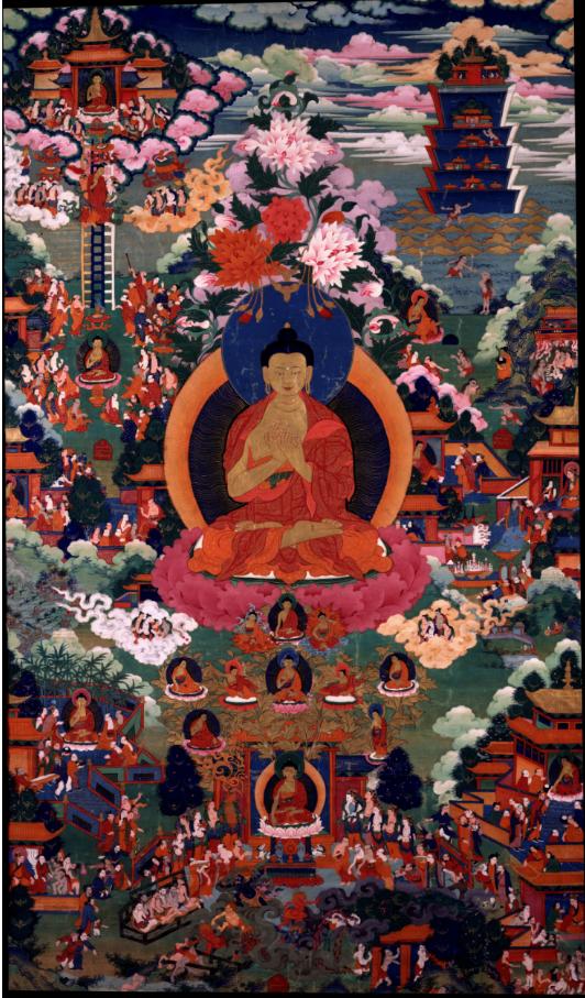 佛山唐卡国画,国画唐卡的入门教程