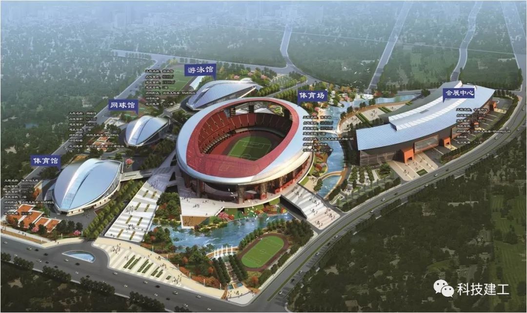 体育场钢结构设计,体育场钢构施工