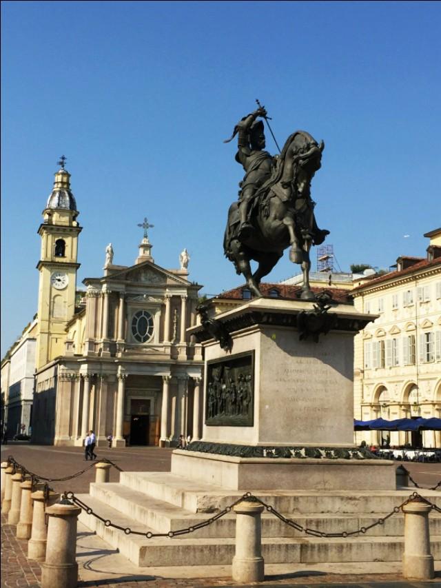 意大利都灵风景照片,曾经意大利的首都