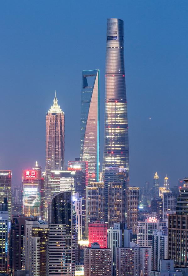 上海第一高楼大厦及图片,上海十大地标性建筑是什么