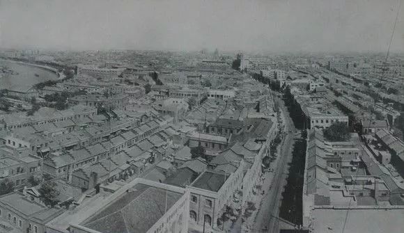 40年前的天津海河照片,50年代天津卫照片