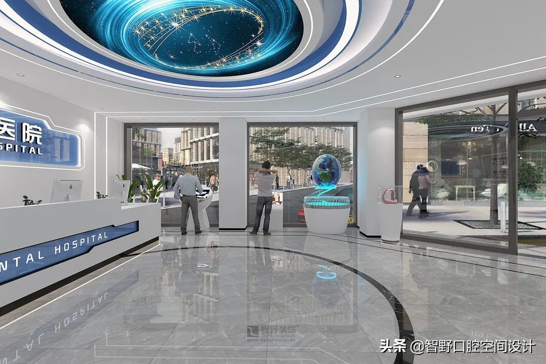 深圳市现代牙科诊所装修设计,济南市现代化口腔诊所装修设计