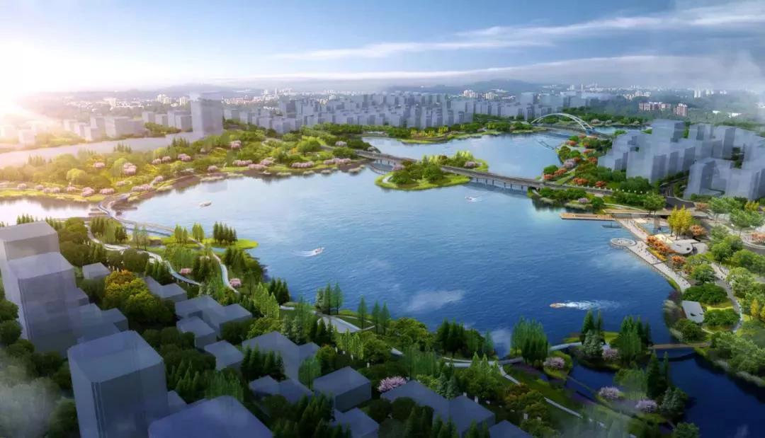钱塘新区的东湖与金沙湖比较,钱塘区金沙湖规划