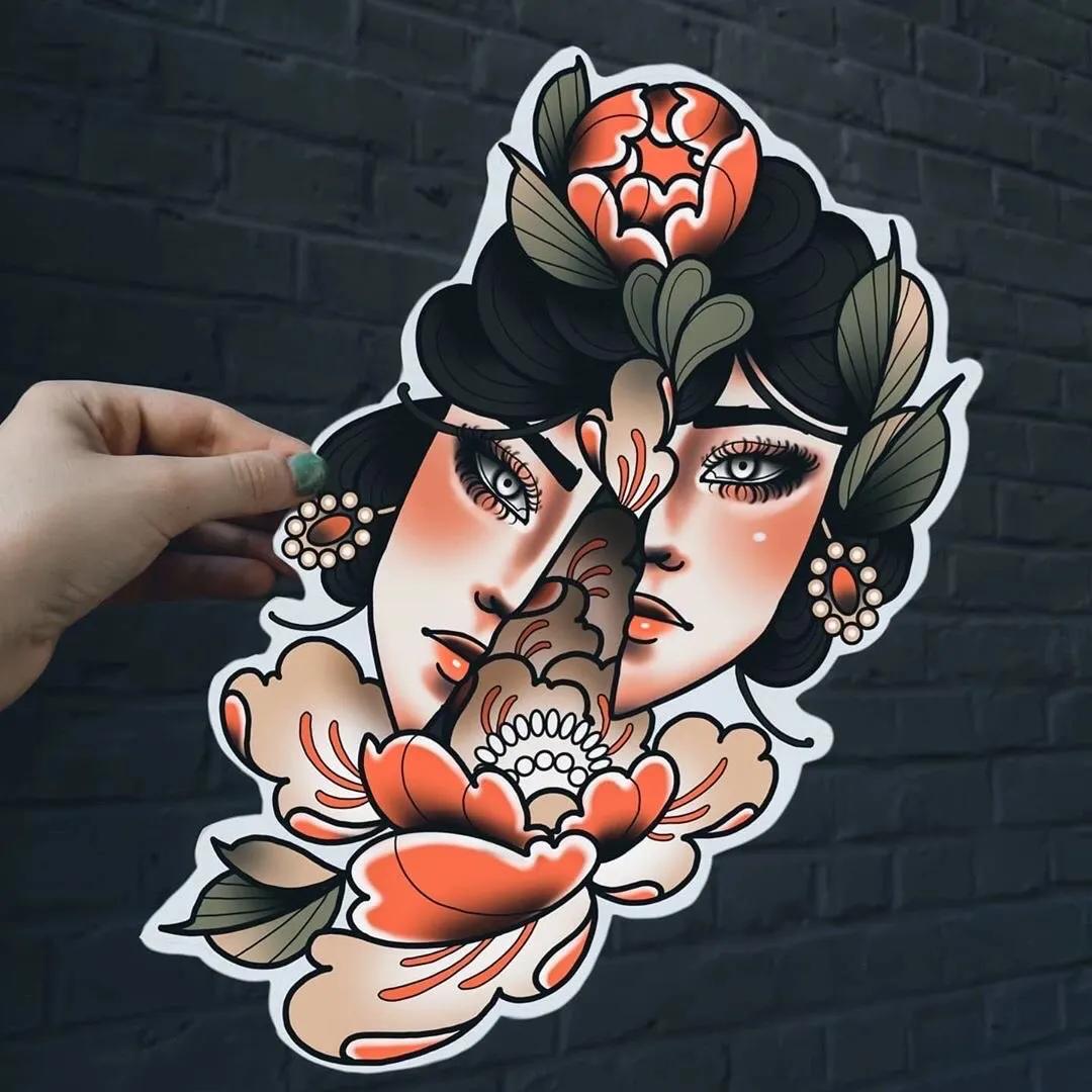 newschool纹身,newschool纹身图案