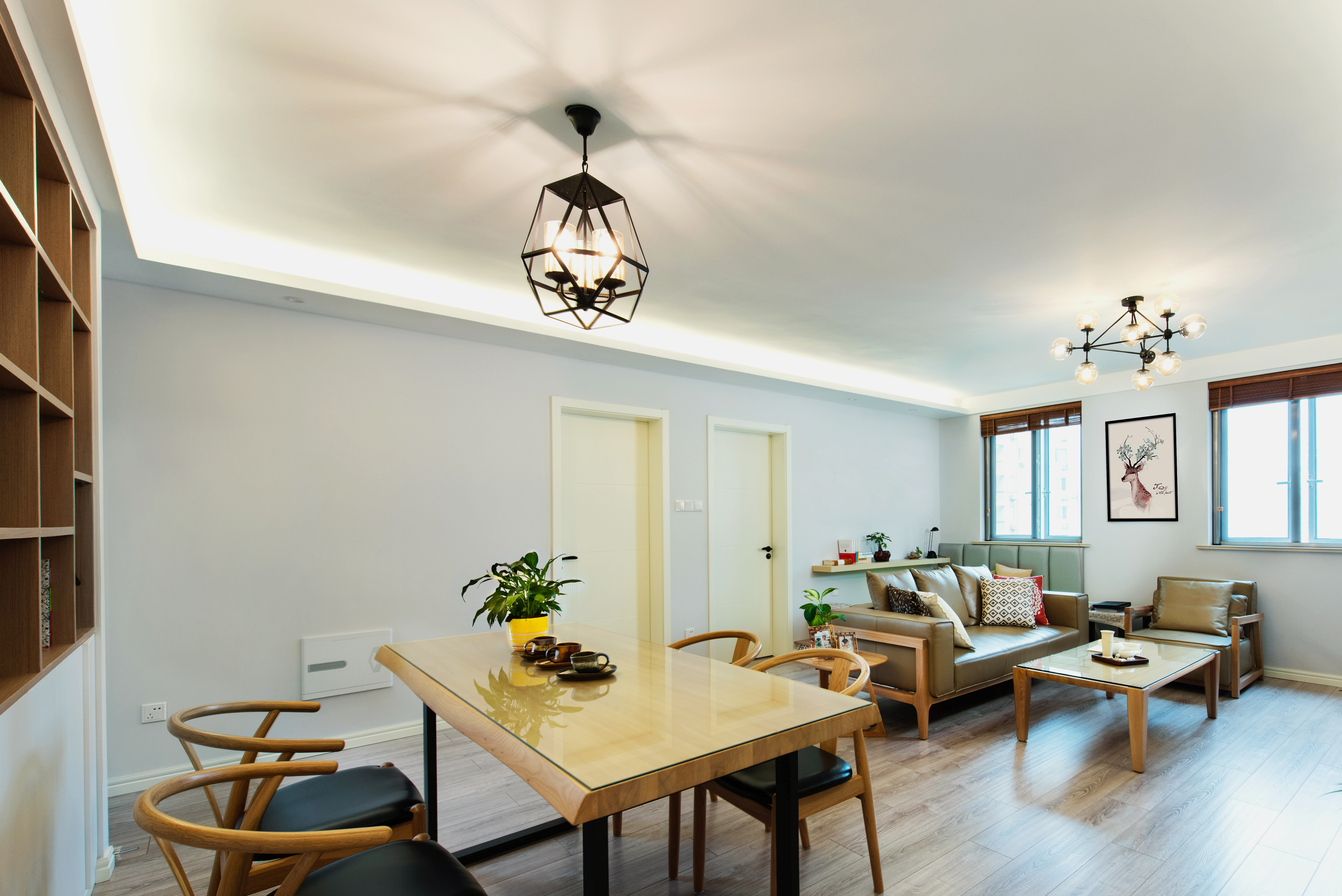 现代简约居所营造向往的生活,简约雅致住宅归于宁静的惬意之居