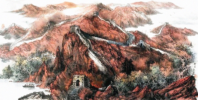 郜宗远水墨山水画作品欣赏,郜宗远作品价格