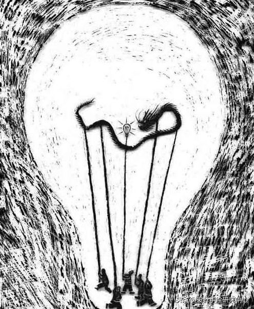 有趣的创意素描图片,素描艺术的创意