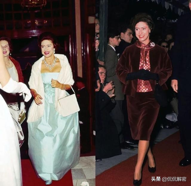 玛格丽特公主年轻照,玛格丽特公主和伊丽莎白女王