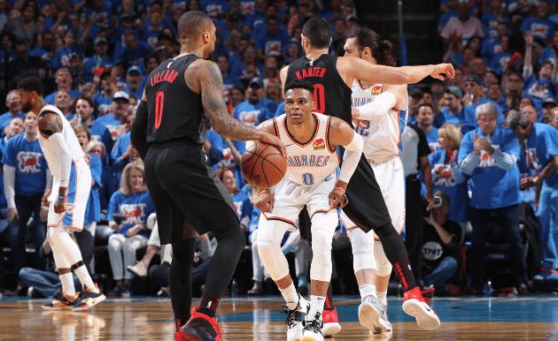 18-19赛季利拉德绝杀雷霆,2019年利拉德绝杀雷霆第四节