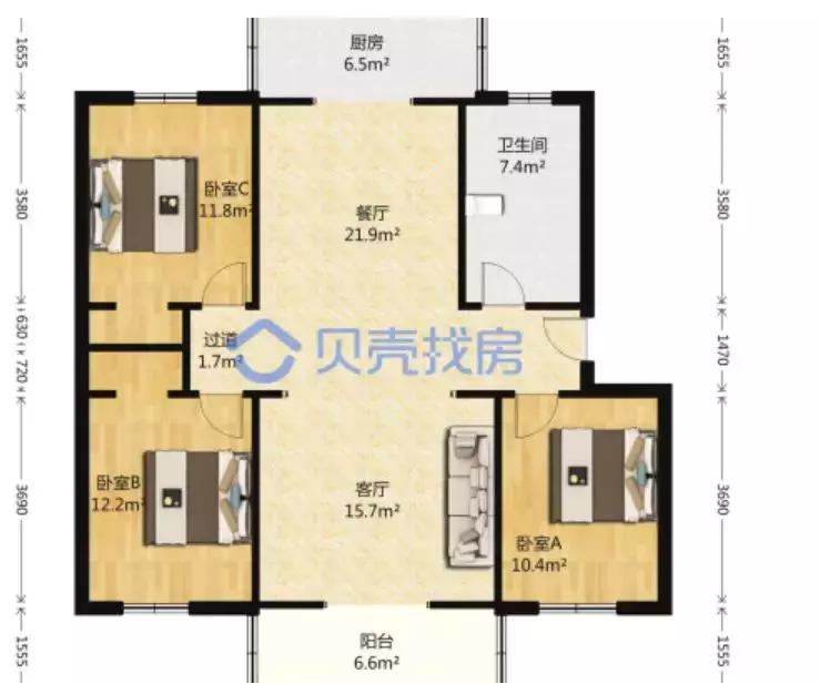 新划进光明中学的这个老小区，位置真好！还不贵