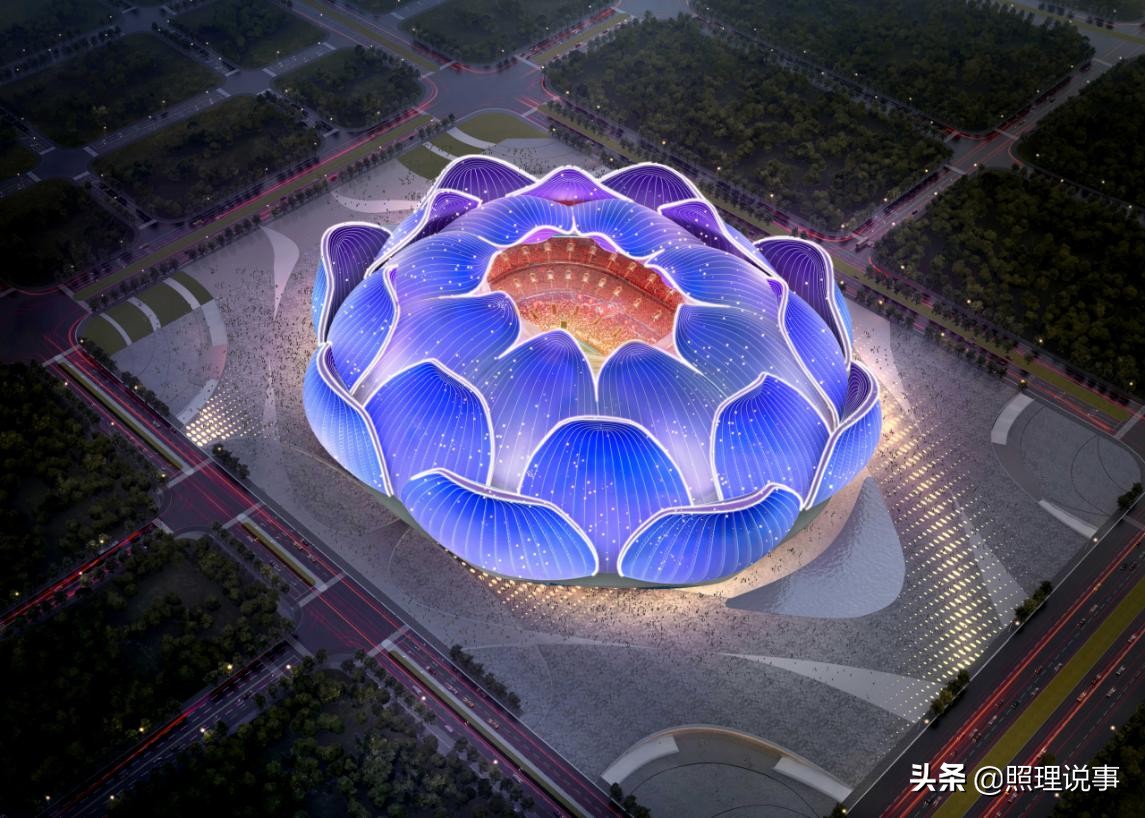 恒大荷花造型,恒大最美荷花造型