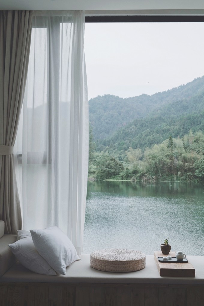 心中有桃花源何处都是山水间,心中若有桃花源何处是水云间