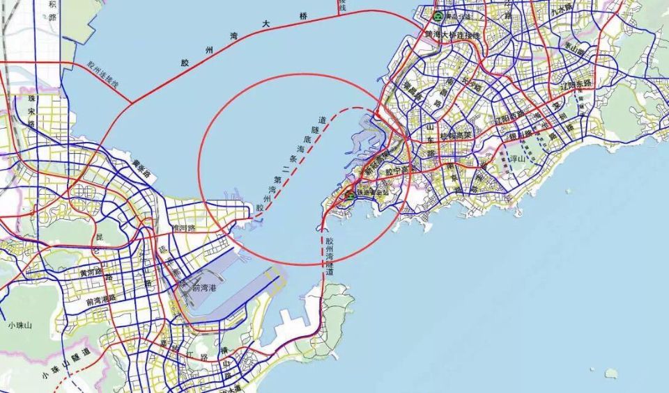 青岛地铁6号线二期最终消息,青岛地铁2号线跨海隧道
