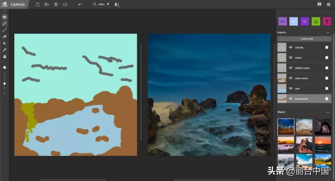成为艺术家的画布,成为画家的梦想的图画