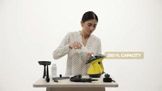 手持蒸汽清洁机,140℃高温高压去污渍,轻松满足家庭清洁需求