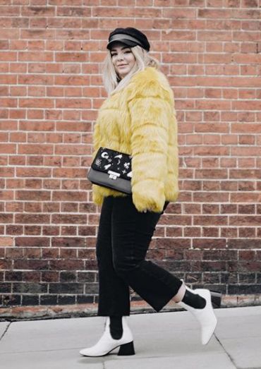 166130斤胖女孩穿搭,矮胖女生穿搭合集