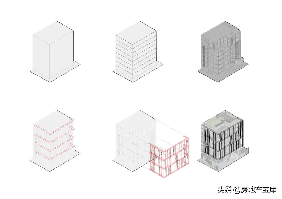 花瓣元素建筑外立面