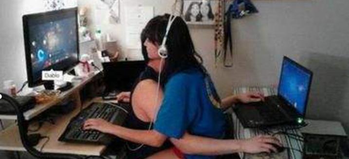 研究机构说妹子玩游戏上分速度更快，是天赋高还是舔狗多？