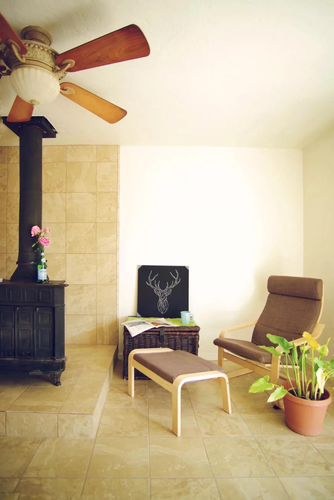 他一个人住,她一人独住100平复古房