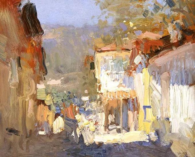 中俄友好美术作品,俄罗斯画家的油画艺术美到极致