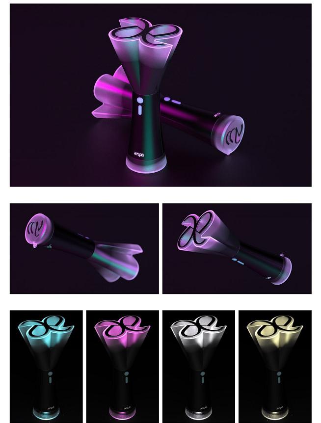 aespa粉丝设计应援棒,aespa为啥没有团粉