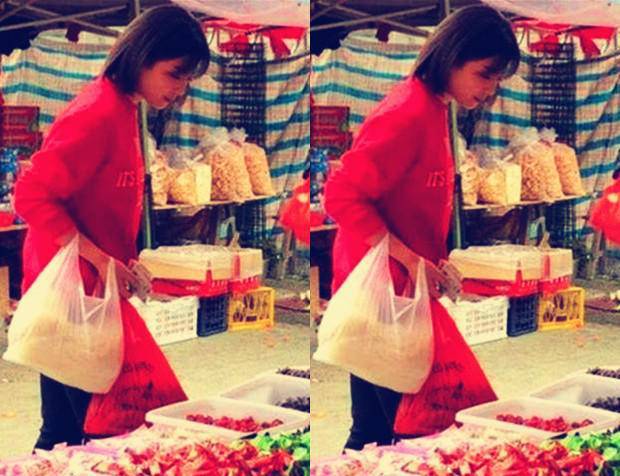 张曼玉逛街,明星逛地摊