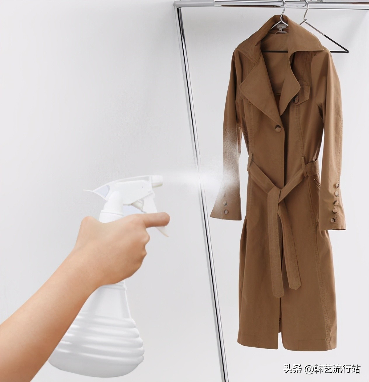 韩国风衣配什么衣服好看,韩系风衣如何穿搭好看