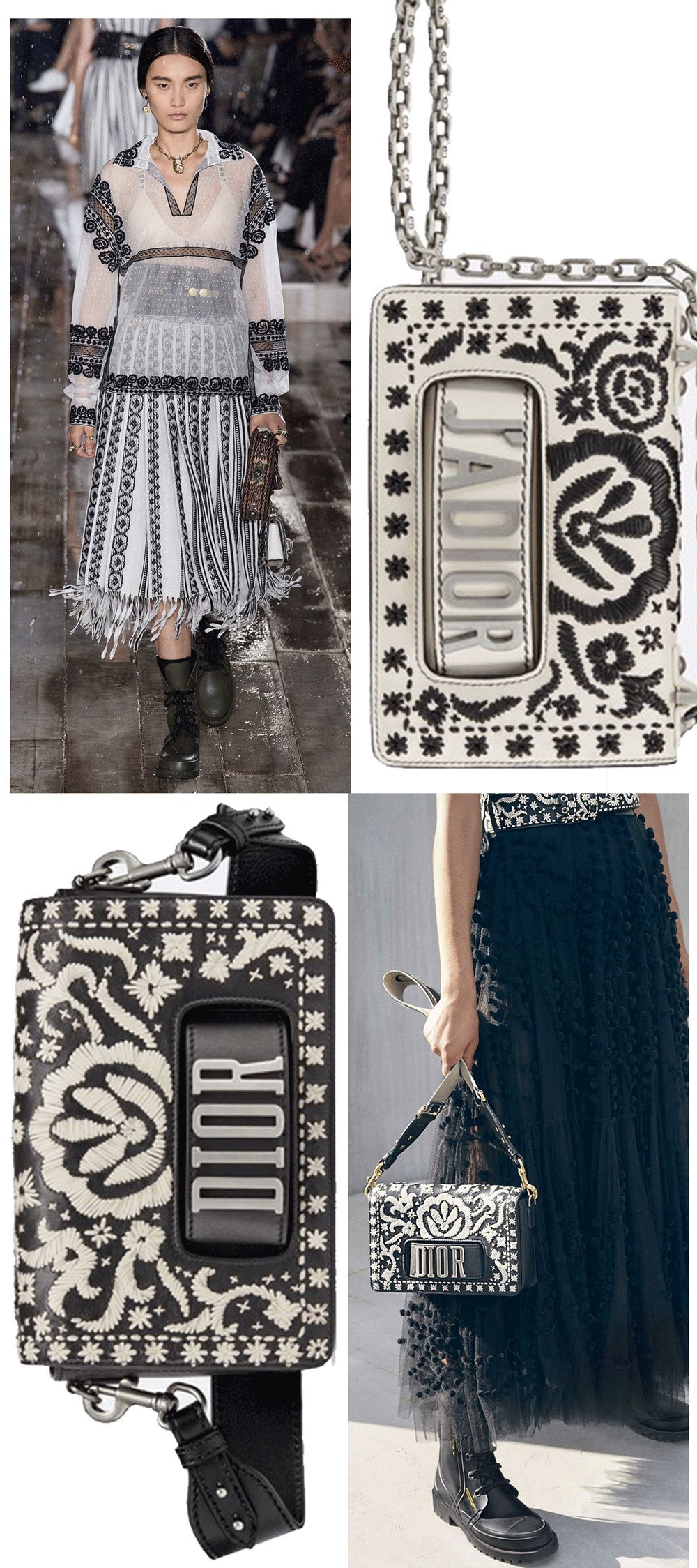 dior2019圣诞手袋,2019年高定dior