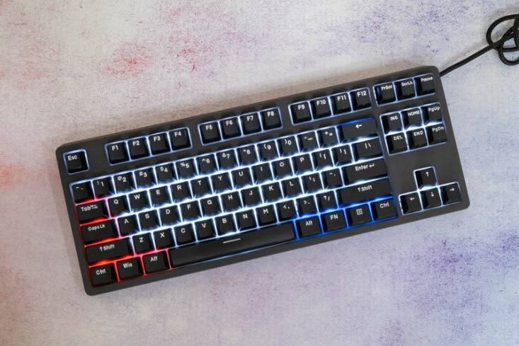 特别的数字键盘，小身板大功能，HEXCORE安妮87键RGB机械键盘体验