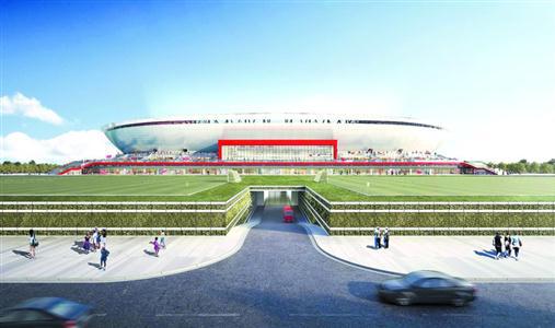 上海浦东专业足球场最新进展,上海浦东足球场建造