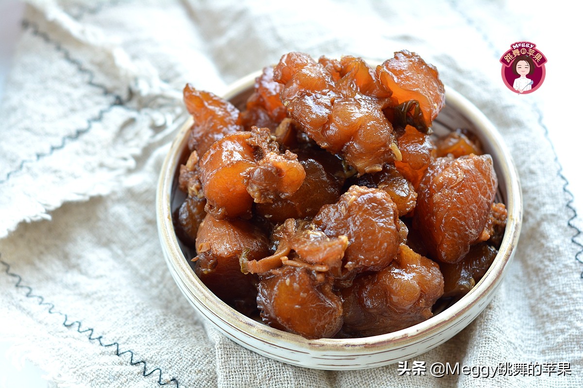 女人爱吃男人做的菜,软糯好吃满满胶原蛋白