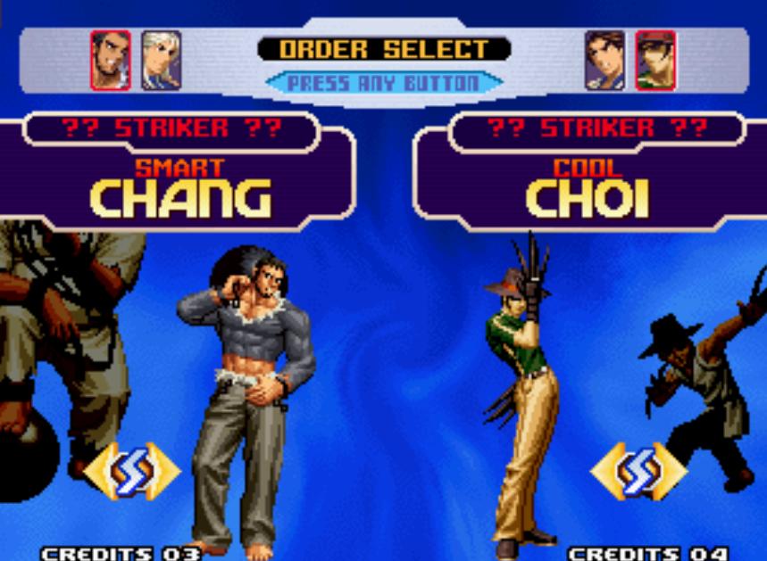 街机游戏机所有拳皇隐藏角色,街机游戏拳皇全明星