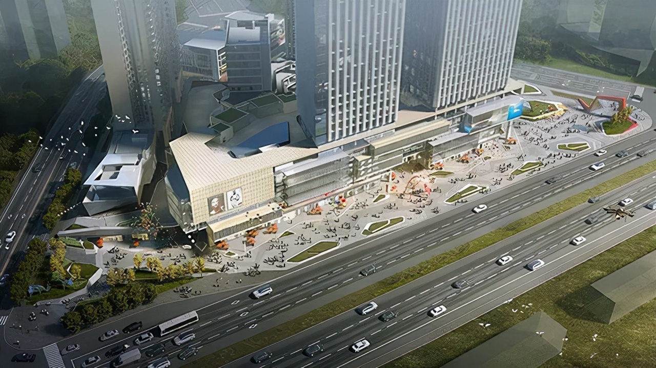 购物中心空间设计,购物中心复合空间设计