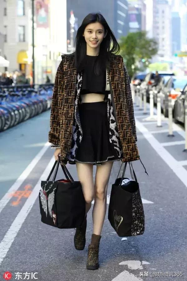 奚梦瑶穿短靴子,奚梦瑶高筒靴穿搭