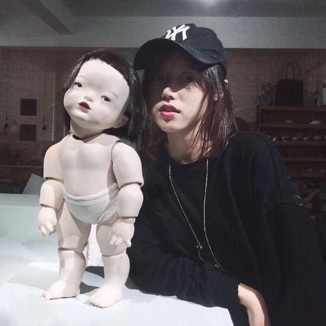 bjd陶瓷可动小熊,陶瓷bjd娃娃开箱视频