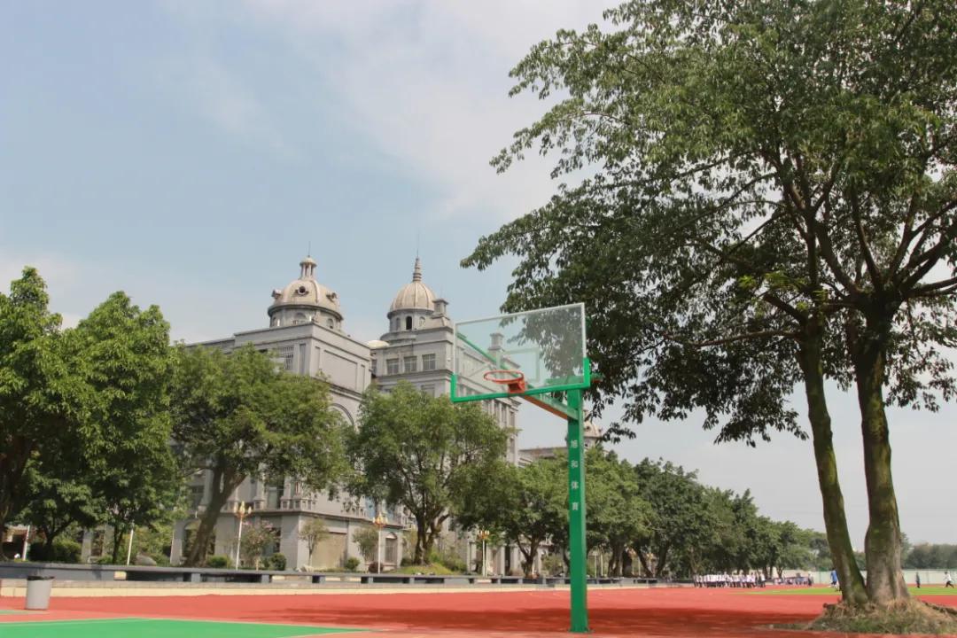 传统体育运动会开幕式,一年一度的运动会在学校拉开帷幕